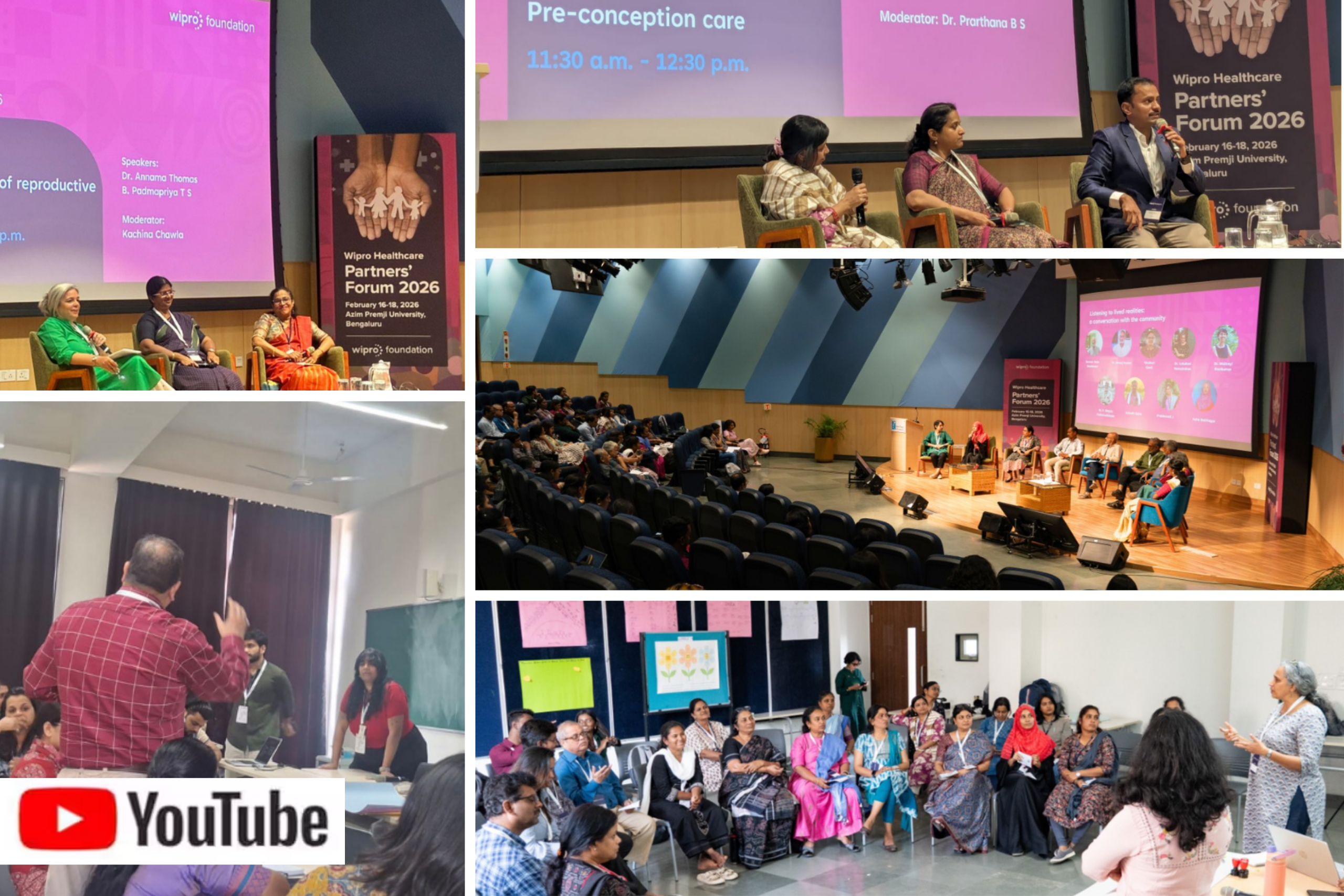 KHPT, in collaboration with Wipro Foundation, curated a one-day session on women’s health as part of the Wipro Healthcare Partners Forum 2026